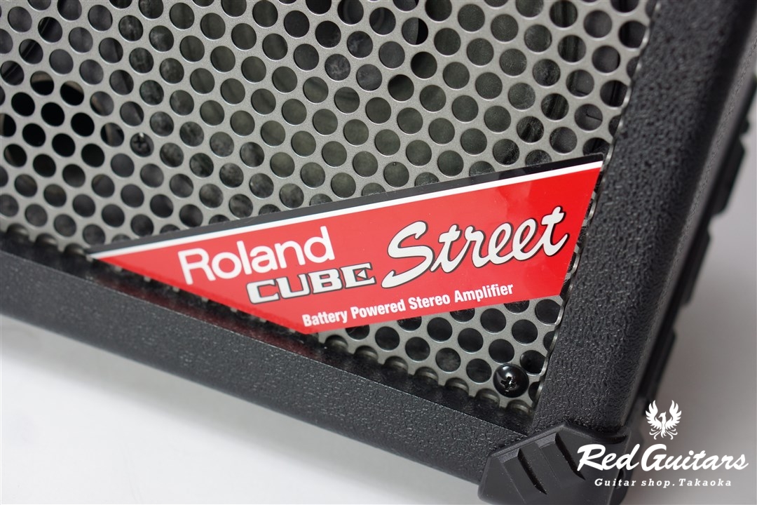 Roland CUBE Street CUBE-ST-R レッド（送料込） Roland CUBE Street Red Battery-Powered Stereo Amplifier
